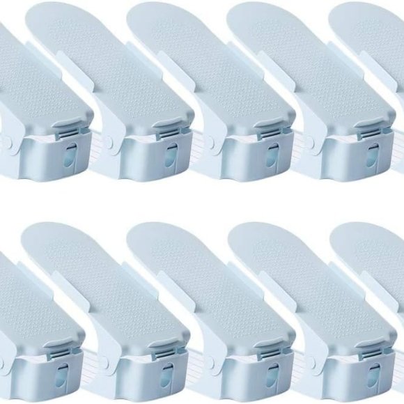 Shoe Slots Space Saver for Closet Organization, Double layer adjustable simple - Picture 10 of 14